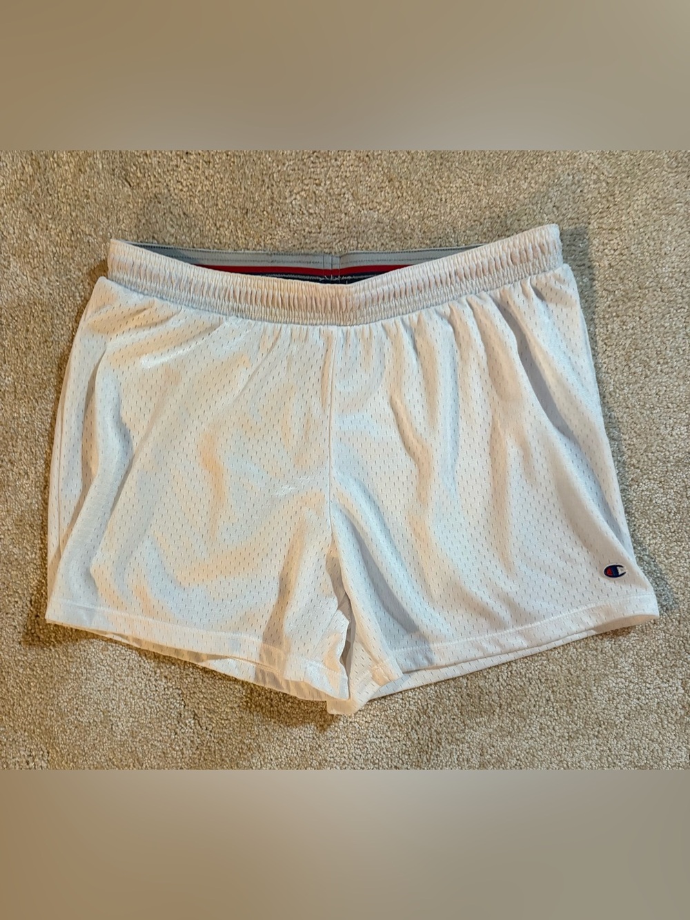 White Champion Shorts Size Small